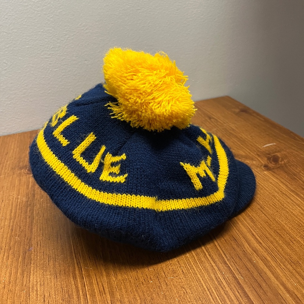 University of Michigan UofM Tassel Hat and Mittens, OS - Picture 9 of 16